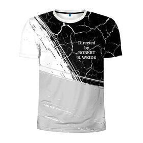 Мужская футболка 3D спортивная с принтом Directed by ROBERT B. WEIDE в Белгороде, 100% полиэстер с улучшенными характеристиками | приталенный силуэт, круглая горловина, широкие плечи, сужается к линии бедра | 
