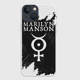 Чехол для iPhone 13 mini с принтом MARILYN MANSON   М. МЭНСОН в Белгороде,  |  | logo | manson | marilyn | music | rock | группа | лого | логотип | логотипы | менсон | мерилин | мерлин | музыка | мэнсон | мэрилин | рок | символ