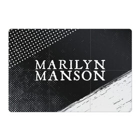 Магнитный плакат 3Х2 с принтом MARILYN MANSON / М. МЭНСОН в Белгороде, Полимерный материал с магнитным слоем | 6 деталей размером 9*9 см | logo | manson | marilyn | music | rock | группа | лого | логотип | логотипы | менсон | мерилин | мерлин | музыка | мэнсон | мэрилин | рок | символ