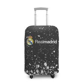 Чехол для чемодана 3D с принтом REAL MADRID / РЕАЛ МАДРИД в Белгороде, 86% полиэфир, 14% спандекс | двустороннее нанесение принта, прорези для ручек и колес | football | logo | madrid | real | realmadrid | sport | клуб | лого | логотип | логотипы | мадрид | реал | реалмадрид | символ | символы | спорт | форма | футбол | футбольная
