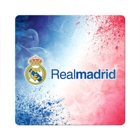 Магнит виниловый Квадрат с принтом REAL MADRID / РЕАЛ МАДРИД в Белгороде, полимерный материал с магнитным слоем | размер 9*9 см, закругленные углы | football | logo | madrid | real | realmadrid | sport | клуб | лого | логотип | логотипы | мадрид | реал | реалмадрид | символ | символы | спорт | форма | футбол | футбольная