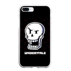 Чехол для iPhone 7Plus/8 Plus матовый с принтом UNDERTALE в Белгороде, Силикон | Область печати: задняя сторона чехла, без боковых панелей | sans | undertale | андертале | андертейл | игра | подземная история | подземная сказка | санс | ундертале