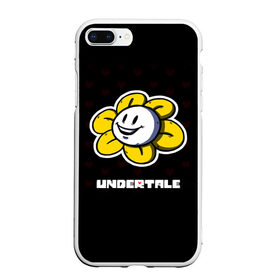 Чехол для iPhone 7Plus/8 Plus матовый с принтом UNDERTALE в Белгороде, Силикон | Область печати: задняя сторона чехла, без боковых панелей | sans | undertale | андертале | андертейл | игра | подземная история | подземная сказка | санс | ундертале