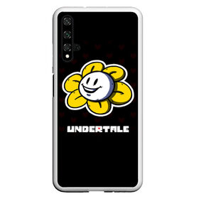 Чехол для Honor 20 с принтом UNDERTALE в Белгороде, Силикон | Область печати: задняя сторона чехла, без боковых панелей | sans | undertale | андертале | андертейл | игра | подземная история | подземная сказка | санс | ундертале