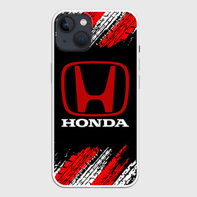 Чехол для iPhone 13 с принтом HONDA. в Белгороде,  |  | 2020 | auto | honda | sport | авто | автомобиль | автомобильные | бренд | марка | машины | спорт | хонда