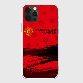 Чехол для iPhone 12 Pro с принтом MANCHESTER UNITED в Белгороде, силикон | область печати: задняя сторона чехла, без боковых панелей | club | footbal | logo | manchester | united | знак | клуб | лого | логотип | логотипы | манчестер | символ | символы | форма | футбол | футбольная | футбольный | юнайтед