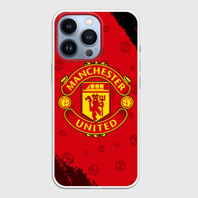 Чехол для iPhone 13 Pro с принтом MANCHESTER UNITED в Белгороде,  |  | club | footbal | logo | manchester | united | знак | клуб | лого | логотип | логотипы | манчестер | символ | символы | форма | футбол | футбольная | футбольный | юнайтед