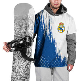 Накидка на куртку 3D с принтом REAL MADRID / РЕАЛ МАДРИД в Белгороде, 100% полиэстер |  | Тематика изображения на принте: 