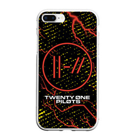 Чехол для iPhone 7Plus/8 Plus матовый с принтом TWENTY ONE PILOTS 21 PILOTS в Белгороде, Силикон | Область печати: задняя сторона чехла, без боковых панелей | logo | music | one | pilots | rock | symbol | top | twenty | twentyonepilots | ван | группа | лого | логотип | логотипы | музыка | пилотс | рок | символ | символы | твенти | топ