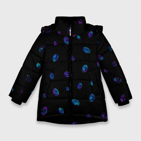 Зимняя куртка для девочек 3D с принтом AC MILAN МИЛАН в Белгороде, ткань верха — 100% полиэстер; подклад — 100% полиэстер, утеплитель — 100% полиэстер. | длина ниже бедра, удлиненная спинка, воротник стойка и отстегивающийся капюшон. Есть боковые карманы с листочкой на кнопках, утяжки по низу изделия и внутренний карман на молнии. 

Предусмотрены светоотражающий принт на спинке, радужный светоотражающий элемент на пуллере молнии и на резинке для утяжки. | ac | ac milan | acm | football | logo | milan | sport | клуб | лого | логотип | логотипы | милан | символ | символы | спорт | форма | футбол | футбольная | футбольный