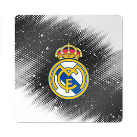 Магнит виниловый Квадрат с принтом REAL MADRID / РЕАЛ МАДРИД в Белгороде, полимерный материал с магнитным слоем | размер 9*9 см, закругленные углы | football | logo | madrid | real | realmadrid | sport | клуб | лого | логотип | логотипы | мадрид | реал | реалмадрид | символ | символы | спорт | форма | футбол | футбольная