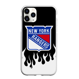 Чехол для iPhone 11 Pro матовый с принтом Нью-Йорк Рейнджерс в Белгороде, Силикон |  | hockey | new york | new york rangers | nhl | rangers | usa | нхл | нью йорк | нью йорк рейнджерс | рейнджерс | спорт | сша | хоккей | шайба
