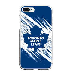 Чехол для iPhone 7Plus/8 Plus матовый с принтом Toronto Maple Leafs, в Белгороде, Силикон | Область печати: задняя сторона чехла, без боковых панелей | hockey | maple leafs | nhl | toronto | toronto maple leafs | usa | мейпл лифс | нхл | спорт | сша | торонто | торонто мейпл лифс | хоккей | шайба