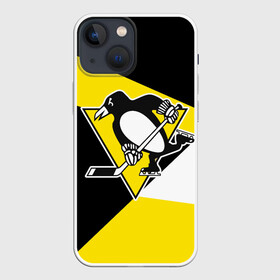 Чехол для iPhone 13 mini с принтом Pittsburgh Penguins Exclusive в Белгороде,  |  | hockey | nhl | penguins | pittsburg | pittsburgh | pittsburgh penguins | usa | нхл | пингвинз | питтсбург | питтсбург пингвинз | спорт | сша | хоккей | шайба