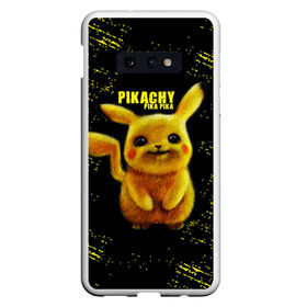 Чехол для Samsung S10E с принтом Pikachu Pika Pika в Белгороде, Силикон | Область печати: задняя сторона чехла, без боковых панелей | pika | pikachu | аниме | детская | детям | игры | молния | мышка | мышь | пика | пикачу | покемон | покемоны