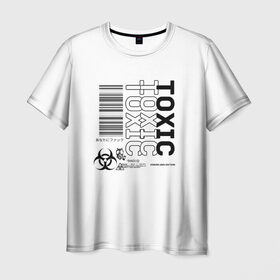 Мужская футболка 3D с принтом Toxic World в Белгороде, 100% полиэфир | прямой крой, круглый вырез горловины, длина до линии бедер | Тематика изображения на принте: 2020 | aesthetic | japan | tokyo | toxic | токио | токсик | эстетика | япония