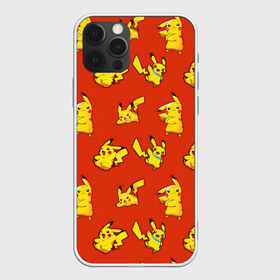 Чехол для iPhone 12 Pro Max с принтом Пикачу в Белгороде, Силикон |  | pokemon | pokemon go | арт | жёлтый | жёлтый мышонок мышь | красный | пикачу | покемон | покемоны | рисунок