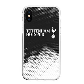 Чехол для iPhone XS Max матовый с принтом TOTTENHAM HOTSPUR Тоттенхэм в Белгороде, Силикон | Область печати: задняя сторона чехла, без боковых панелей | 