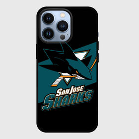 Чехол для iPhone 13 Pro с принтом Сан Хосе Шаркс в Белгороде,  |  | hockey | nhl | san jose | san jose sharks | sharks | usa | нхл | сан хосе | сан хосе шаркс | спорт | сша | хоккей | шайба | шаркс