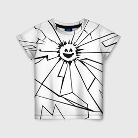 Детская футболка 3D с принтом ЧЕРНОЕ ЗЕРКАЛО в Белгороде, 100% гипоаллергенный полиэфир | прямой крой, круглый вырез горловины, длина до линии бедер, чуть спущенное плечо, ткань немного тянется | black mirror | sci fi | science fiction | сериал | фантазия | черное зеркало
