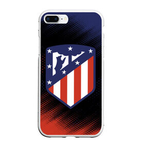 Чехол для iPhone 7Plus/8 Plus матовый с принтом ATLETICO MADRID Атлетико в Белгороде, Силикон | Область печати: задняя сторона чехла, без боковых панелей | atletico | club | footbal | logo | madrid | атлетико | знак | клуб | логотип | логотипы | мадрид | символ | символы | форма | футбол | футбольная | футбольный