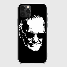 Чехол для iPhone 12 Pro с принтом STAN LEE в Белгороде, силикон | область печати: задняя сторона чехла, без боковых панелей | marvel | stan lee | марвел | стен ли | стэн ли