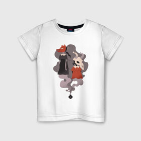 Детская футболка хлопок с принтом Crazy Halloween Girls в Белгороде, 100% хлопок | круглый вырез горловины, полуприлегающий силуэт, длина до линии бедер | Тематика изображения на принте: 
