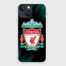 Чехол для iPhone 13 mini с принтом LIVERPOOL   Ливерпуль в Белгороде,  |  | club | footbal | liverpool | logo | знак | клуб | ливерпуль | логотип | логотипы | символ | символы | форма | футбол | футбольная | футбольный