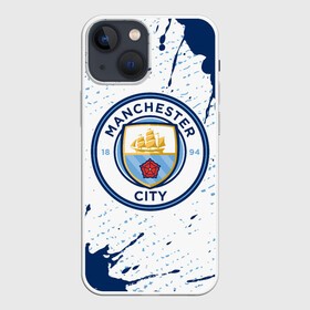 Чехол для iPhone 13 mini с принтом MANCHESTER CITY Манчестер Сити в Белгороде,  |  | city | club | footbal | logo | manchester | знак | клуб | логотип | логотипы | манчестер | символ | символы | сити | форма | футбол | футбольная | футбольный