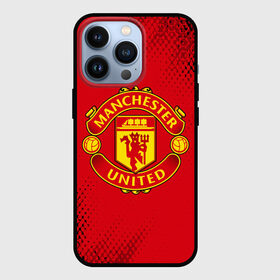 Чехол для iPhone 13 Pro с принтом MANCHESTER UNITED в Белгороде,  |  | club | footbal | logo | manchester | united | знак | клуб | лого | логотип | логотипы | манчестер | символ | символы | форма | футбол | футбольная | футбольный | юнайтед