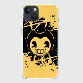 Чехол для iPhone 13 с принтом Bendy And the ink machine в Белгороде,  |  | batim | bendy | bendy and the ink machine | bendy and the ink machine chapter 5 | бенди | бенди 5 глава | бенди и чернильная машина | бэнди | комиксы про бенди и чернильную машину | прохождение | чернильная машина