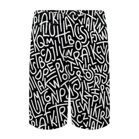 Детские спортивные шорты 3D с принтом АНГЛИЙСКИЕ БУКВЫ в Белгороде,  100% полиэстер
 | пояс оформлен широкой мягкой резинкой, ткань тянется
 | books | english | words | алфавит | английский | буквы | граффити | калиграфия | надписи | паттерн | текстуры