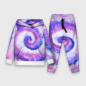 Детский костюм 3D (с толстовкой) с принтом TIE DYE PURPLE в Белгороде,  |  | dye | multicolor | tie | trend | акварель | брызги | градиент | дай | колор | краски | красочная | мульти | потёки | пятна | радуга | радужная | тай | тайдай | текстура | тренд | хиппи