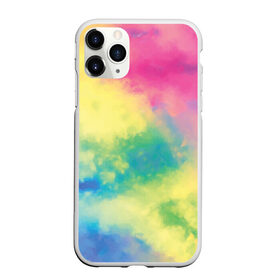 Чехол для iPhone 11 Pro матовый с принтом Tie-Dye в Белгороде, Силикон |  | dye | multicolor | tie | trend | акварель | брызги | градиент | дай | колор | краски | красочная | мульти | потёки | пятна | радуга | радужная | тай | тайдай | текстура | тренд | хиппи