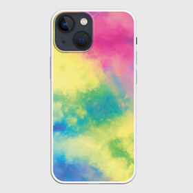 Чехол для iPhone 13 mini с принтом Tie Dye в Белгороде,  |  | dye | multicolor | tie | trend | акварель | брызги | градиент | дай | колор | краски | красочная | мульти | потёки | пятна | радуга | радужная | тай | тайдай | текстура | тренд | хиппи