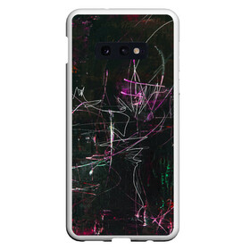 Чехол для Samsung S10E с принтом Doter в Белгороде, Силикон | Область печати: задняя сторона чехла, без боковых панелей | abstraction | lines | paint | spots | stains | абстракция | краска | линии | пятна | разводы