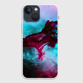 Чехол для iPhone 13 mini с принтом Peener в Белгороде,  |  | abstraction | colorful | paint | splashes | stains | абстракция | брызги | краска | разводы | разноцветный