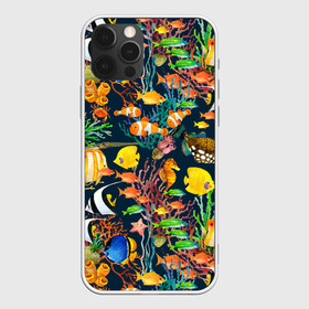 Чехол для iPhone 12 Pro Max с принтом Морской мир в Белгороде, Силикон |  | Тематика изображения на принте: абстракция | аквариум | вода | водный мир | линия | море | нейтральная | океан | рыба | рыбки | рыбы | текстуры | узоры