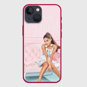 Чехол для iPhone 13 mini с принтом Ariana Grande в Белгороде,  |  | ariana grande | grande | music | pink | school | актриса | ариана гранде | грандэ | музыка | певица | розовый | уроки | школа