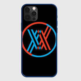 Чехол для iPhone 12 Pro с принтом Darling  in the Franxx LOGO в Белгороде, силикон | область печати: задняя сторона чехла, без боковых панелей | 002 | 02 | ahegao | anime | darling | franx | franxx | girl | girls | in | senpai | the | two | waifu | zero | zerotwo | аниме | ахегао | вайфу | девушка | семпай | сенпай | тян