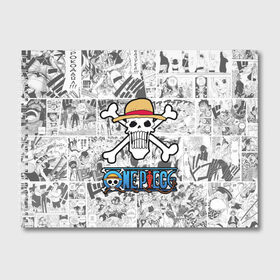 Альбом для рисования с принтом One Piece в Белгороде, 100% бумага
 | матовая бумага, плотность 200 мг. | Тематика изображения на принте: lucy | luffy monkey | mugiwara | one piece | straw hat | большой куш | ван пис | луффи | одним куском