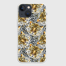 Чехол для iPhone 13 mini с принтом Леопард выглядывает из воды в Белгороде,  |  | gold | life | versace | vip | абстракция | богатство | в золоте | версаче | версачи | виайпи | вип | золотая | золото | кот | кошка | лев | леопард | линия | нейтральная | позолоченное | стайл | стиль | текстуры