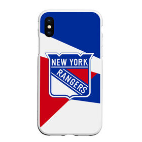Чехол для iPhone XS Max матовый с принтом Нью-Йорк Рейнджерс в Белгороде, Силикон | Область печати: задняя сторона чехла, без боковых панелей | hockey | new york | new york rangers | nhl | rangers | usa | нхл | нью йорк | нью йорк рейнджерс | рейнджерс | спорт | сша | хоккей | шайба