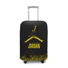 Чехол для чемодана 3D с принтом Jordan в Белгороде, 86% полиэфир, 14% спандекс | двустороннее нанесение принта, прорези для ручек и колес | air | jordan | michael | nba | баскетбол | баскетболист | джордан | джордан айр | игра | майкл | майкл джордан | мяч | спорт
