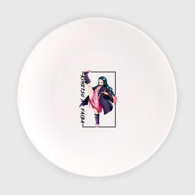Тарелка с принтом Незуко Камадо,  клинок, рассекающий демонов в Белгороде, фарфор | диаметр - 210 мм
диаметр для нанесения принта - 120 мм | chibi | cute | милый | няша | пингвин | пингвинчик | чиби