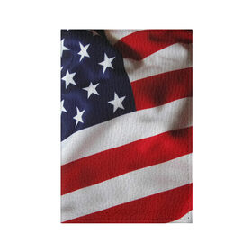 Обложка для паспорта матовая кожа с принтом США | USA в Белгороде, натуральная матовая кожа | размер 19,3 х 13,7 см; прозрачные пластиковые крепления | Тематика изображения на принте: states | united | usa | америка | америки | герб | северная | соединенные | сша | флаг | штаты | южная