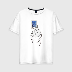 Женская футболка хлопок Oversize с принтом Коралловый риф в Белгороде, 100% хлопок | свободный крой, круглый ворот, спущенный рукав, длина до линии бедер
 | ocean | picture | sea | water | вода | картинка | море | океан | фото