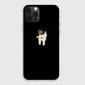Чехол для iPhone 12 Pro Max с принтом Космический ленивец в Белгороде, Силикон |  | животные | звезды | космос | ленивец | музыка | одиночество | умиротворение