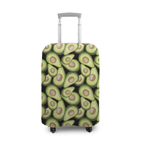 Чехол для чемодана 3D с принтом Авокадо в Белгороде, 86% полиэфир, 14% спандекс | двустороннее нанесение принта, прорези для ручек и колес | avocado | avokado | pattern | pattern avocado | авакадо | авокадо | овокадо | патерн | патерн авокадо | паттерн | паттерн авокадо | персея | растения | рисунок | фон авокадо | фрукт | фрукты