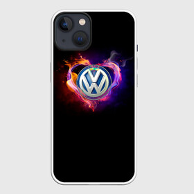 Чехол для iPhone 13 с принтом Volkswagen в Белгороде,  |  | love vw | volkswagen | vw | vw в сердце | vw значок | vw лого | vw марка | vw эмблема | wv | горящее сердце | значок vw | значок фольксваген | лого автомобиля | лого вольцваген | логотип vw | люблю vw | люблю фольксваген